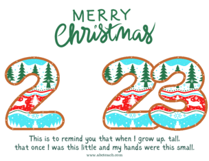 Christmas Handprint Craft (2023)