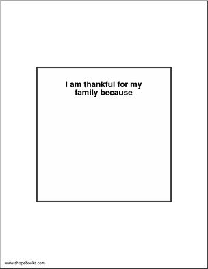 Writing Prompt: Thankful (elementary)