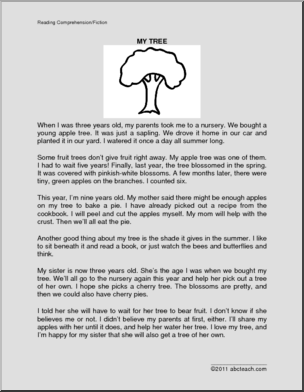 Fiction: My Tree (elem)