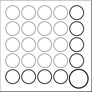 Clip Art: 4×4 Calculation Grid C