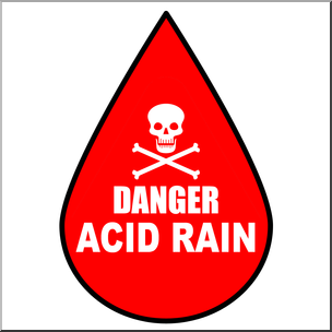 Clip Art: Acid Rain Color