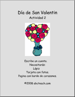 Spanish: Dia de San ValentÃŒn – Actividad 2 (elementaria)