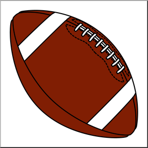 Clip Art: Football 1 Color