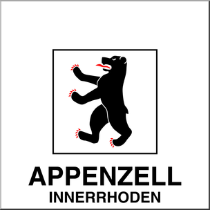 Clip Art: Flags: Appenzell-Innerrhoden Color