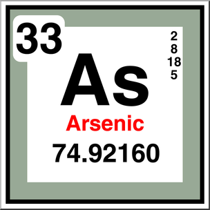Clip Art: Elements: Arsenic Color