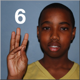 Photo: ASL Numbers 06 A LowRes