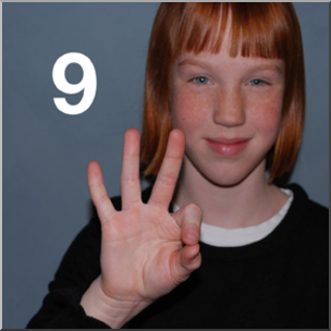 Photo: ASL Numbers 09 LowRes