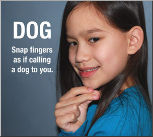 Photo: ASL Vocabulary: Dog 01 LowRes