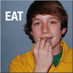 Photo: ASL Vocabulary: Eat 02 HiRes