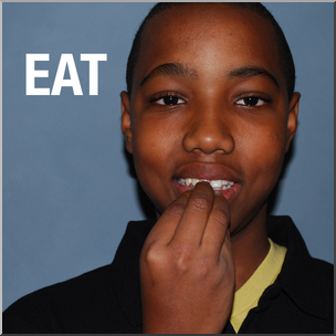 Photo: ASL Vocabulary: Eat 03 HiRes