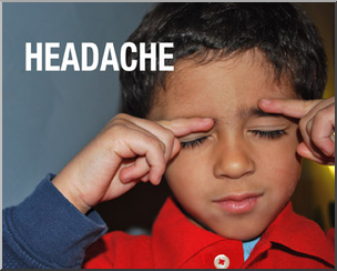 Photo: ASL Vocabulary: Headache 01 LowRes