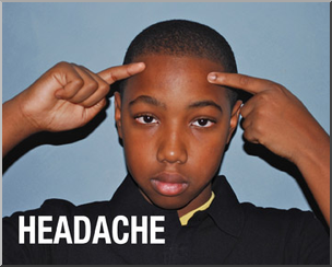 Photo: ASL Vocabulary: Headache 02 LowRes