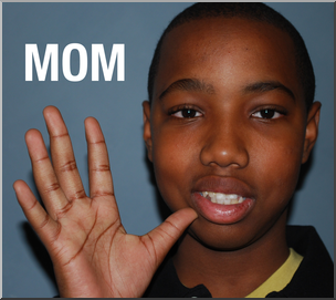 Photo: ASL Vocabulary: Mom 02 HiRes