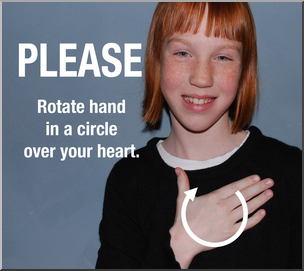 Photo: ASL Vocabulary: Please 02 HiRes