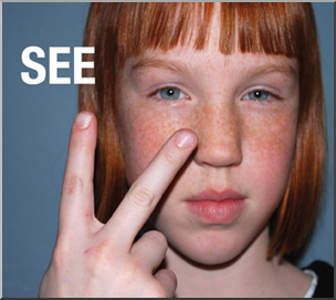 Photo: ASL Vocabulary: See 01 LowRes