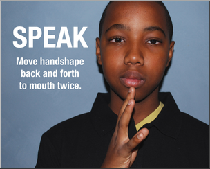 Photo: ASL Vocabulary: Speak 02 HiRes