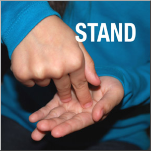 Photo: ASL Vocabulary: Stand 01 LowRes