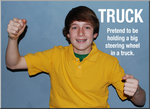 Photo: ASL Vocabulary: Truck 02 HiRes