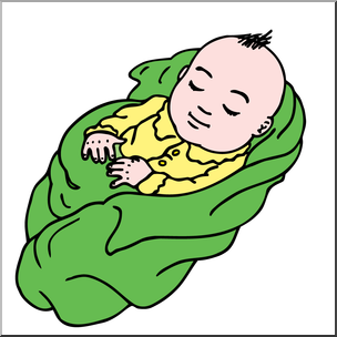 Clip Art: Family: Baby Color