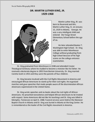 Martin Luther King Jr. – Biography 