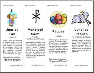 French: Bookmarks – French Holidays