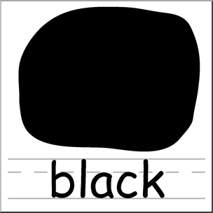 Clip Art: Colors: Black