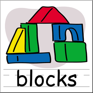 Clip Art: Blocks 2 Color