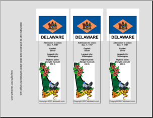 Bookmark: U.S. States – Delaware