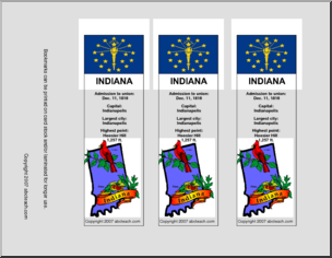 Bookmark: U.S. States – Indiana