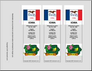 Bookmark: U.S. States – Iowa