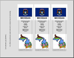 Bookmark: U.S. States – Michigan