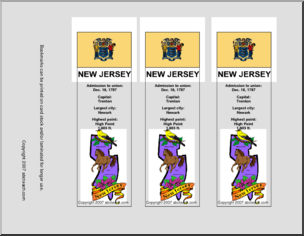 Bookmark: U.S. States – New Jersey