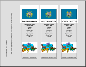 Bookmark: U.S. States – South Dakota