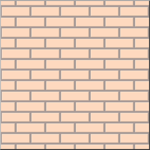 Clip Art: Tile Pattern: Brick 01