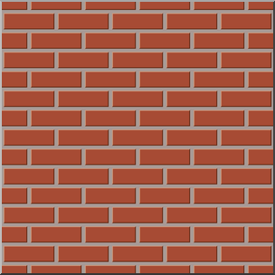 Clip Art: Tile Pattern: Brick 02