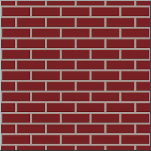 Clip Art: Tile Pattern: Brick 04