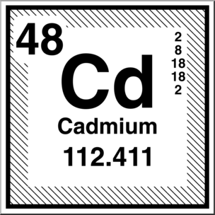Clip Art: Elements: Cadmium B&W