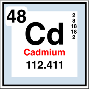 Clip Art: Elements: Cadmium Color