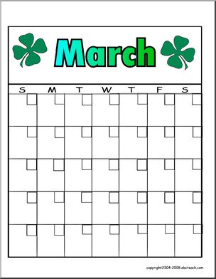 Calendar: March