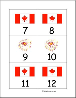 Calendar: July (days) – Canada