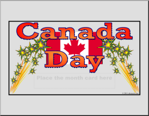 Calendar: Canada Day (header)
