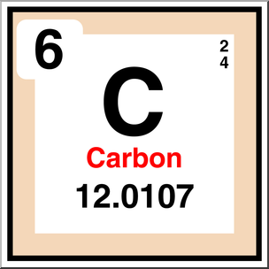 Clip Art: Elements: Carbon Color