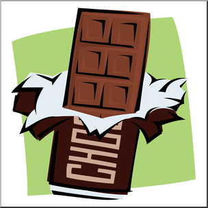 Clip Art: Chocolate Bar Color