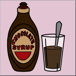 Clip Art: Chocolate Milk Color
