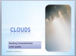 PowerPoint Presentation with Audio: PowerPoint: Different Types of Clouds
