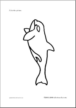 Coloring Page: Killer Whale