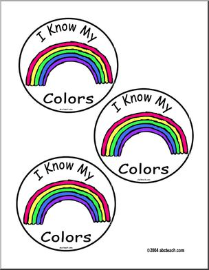 Badge: I Know … My Colors