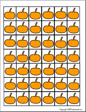 Pumpkins (color) Counters