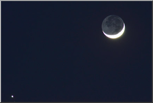 Photo: Crescent Moon and Venus 01 LowRes