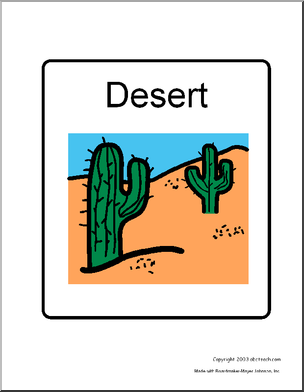 Sign: Desert